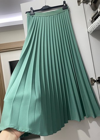 Venöve 2 beden piliseli etek - Görsel 3