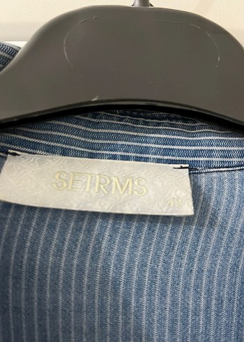 Setrms marka çizgili gömlek - Görsel 4