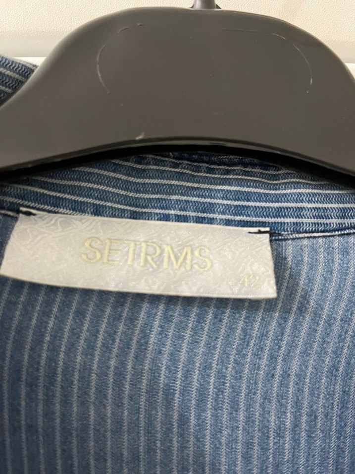Setrms marka çizgili gömlek - Görsel 4