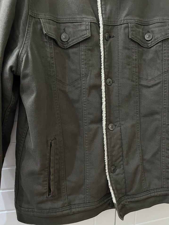 Mavi jeans kaban - Görsel 2