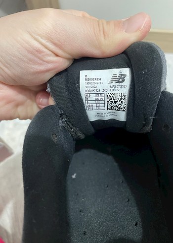 New balance 2002 koyu gri - Görsel 4