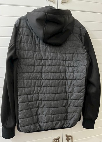 Mavi jeans sweat mont - Görsel 5