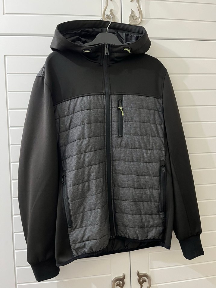 Mavi jeans sweat mont - Görsel 2