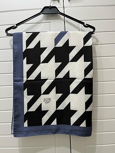 Sıfır soie scarf şal