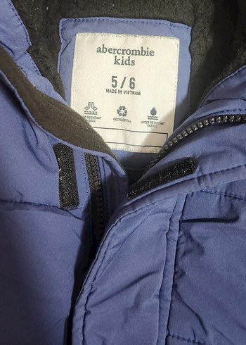 ABERCROMBIE Çocuk Kapüşonlu Mont - Görsel 4