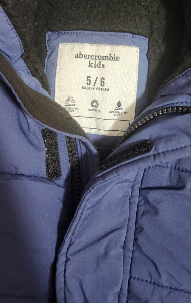 ABERCROMBIE  Çocuk Kapüşonlu Mont - Görsel 4