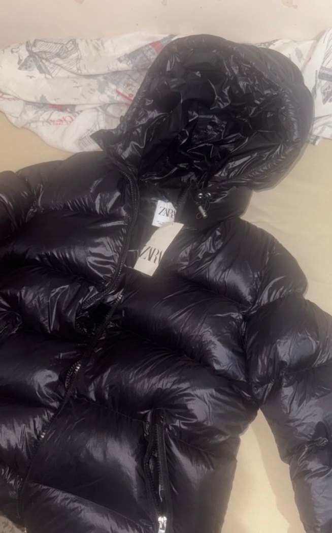 Zara parlak mont - Görsel 2