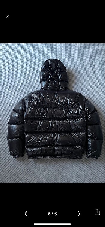 Zara parlak kaz tüyü mont - Görsel 3