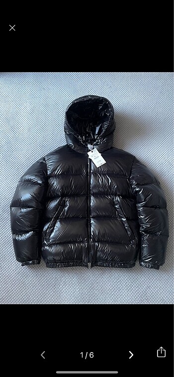 Zara parlak kaz tüyü mont - Görsel 2