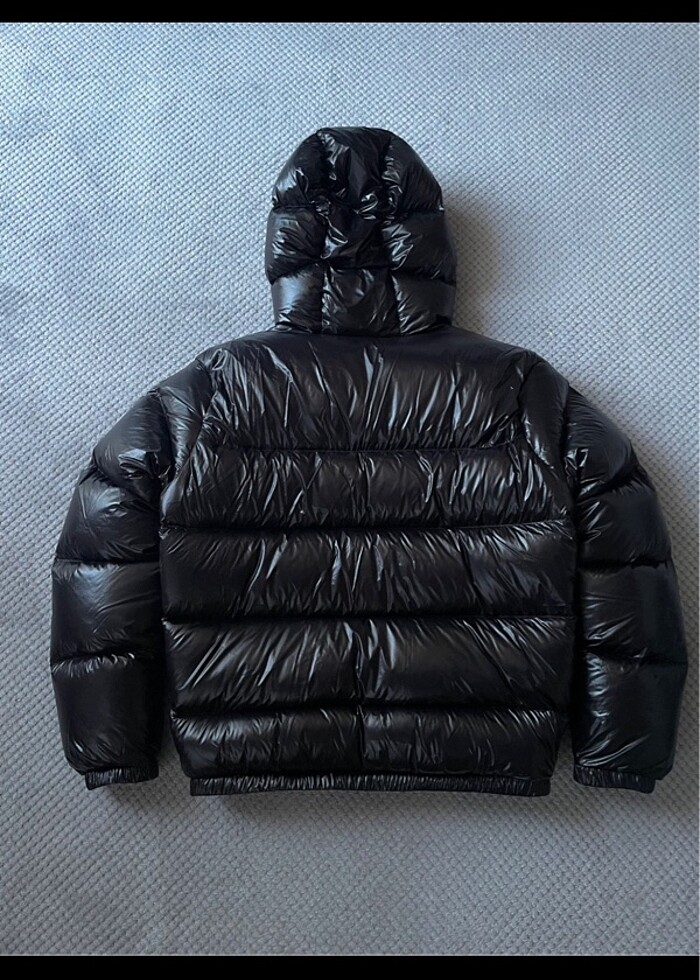 Zara parlak kaz tüyü mont - Görsel 3