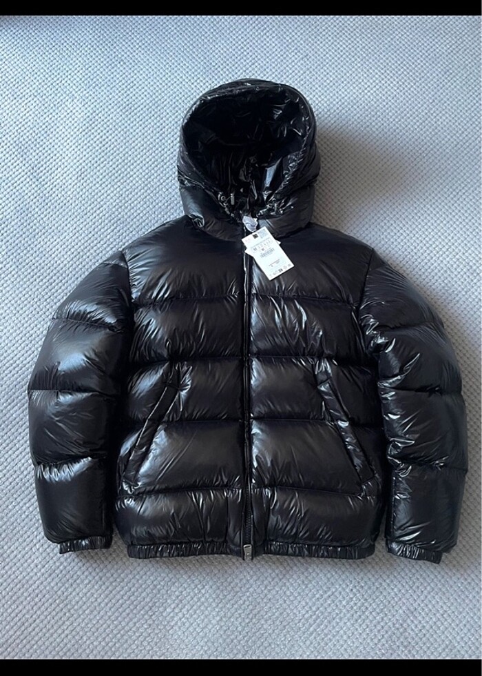 Zara parlak kaz tüyü mont - Görsel 2