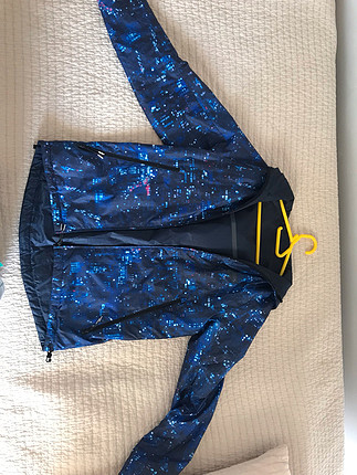 l Beden mavi Renk Nike yağmurluk
