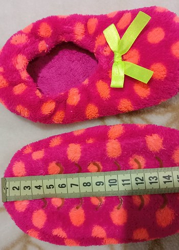 Renkli Kız Çocuk Ev Terliği - Görsel 4