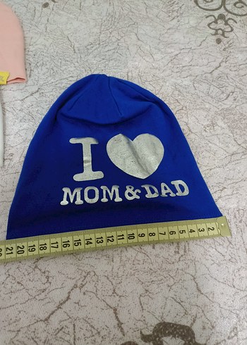 Renkli Baskılı Çocuk Bere Seti - Görsel 7