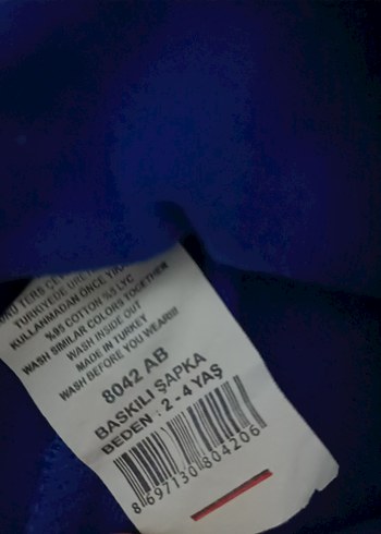 Renkli Baskılı Çocuk Bere Seti - Görsel 8