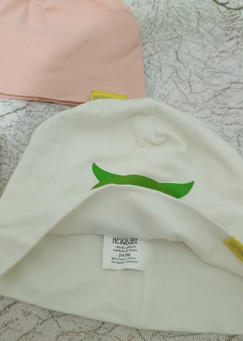 Renkli Baskılı Çocuk Bere Seti - Görsel 3