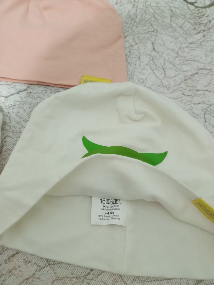 Renkli Baskılı Çocuk Bere Seti - Görsel 3