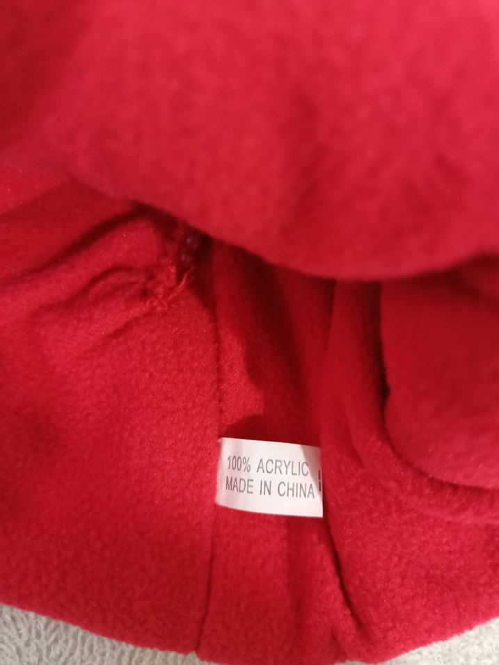 Kırmızı Puantiyeli Minnie Nakışlı Çocuk Bere - Görsel 4