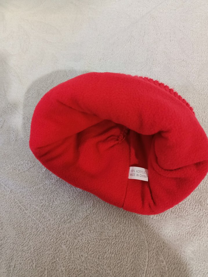 Kırmızı Puantiyeli Minnie Nakışlı Çocuk Bere - Görsel 5