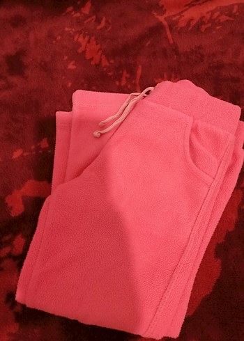 4 Yaş Beden pembe Renk Pembe Rahat Kesim Kız Çocuk Pantolon