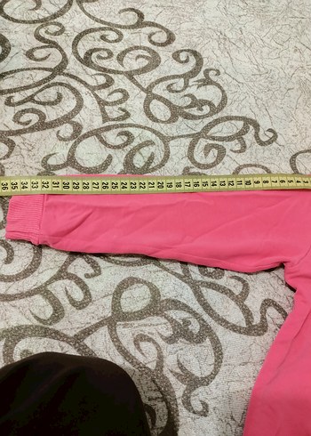 Kız Çocuk Pembe Baskılı Sweatshirt - Görsel 4