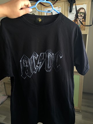 ac dc tişört 