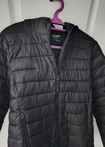 Siyah Fermuarlı Kadın Kışlık Ceket şişme mont - Görsel 3