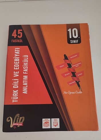 10. Sınıf Edebiyat Fasikülleri VİP Yayınları