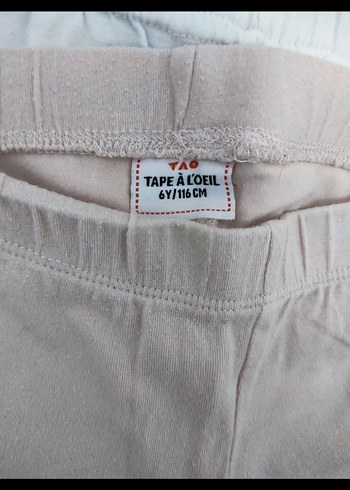 6-7 yaş kız çocuk tayt - Görsel 5