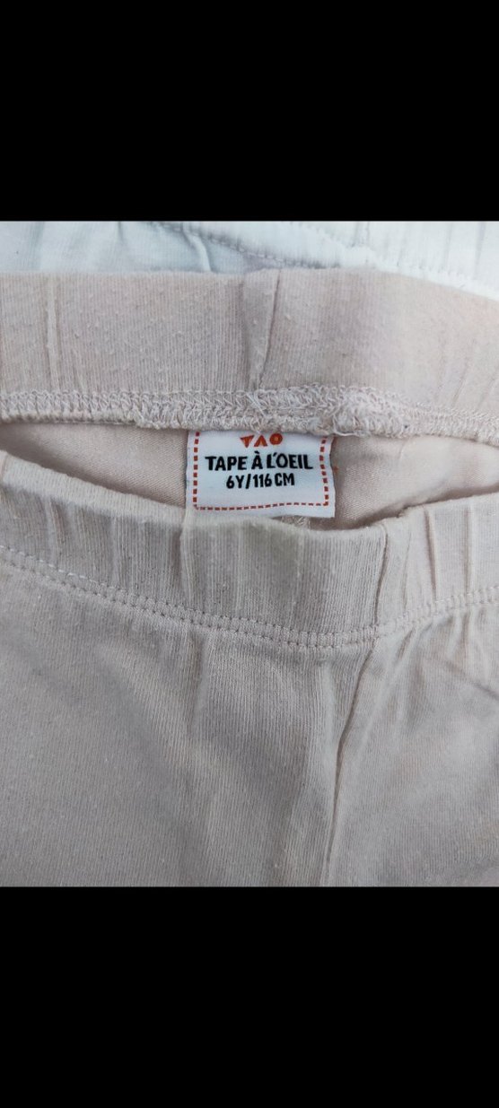 6-7 yaş kız çocuk tayt - Görsel 5