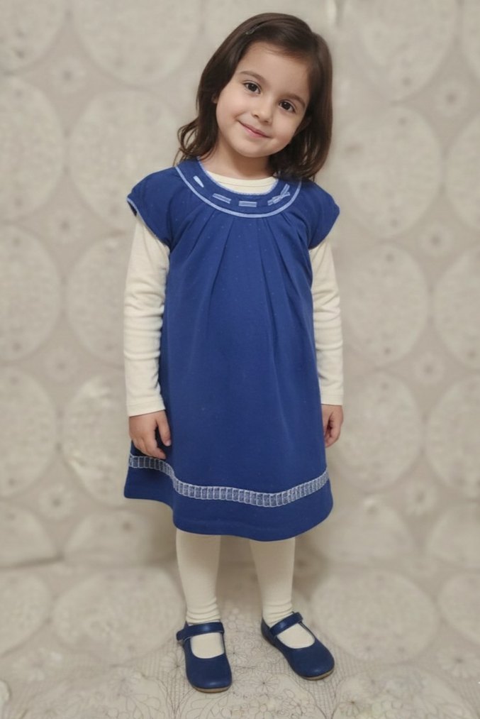 6 yaş mayoral elbise - Görsel 2
