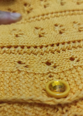 3-6 yaş el örgüsü hırka - Görsel 8