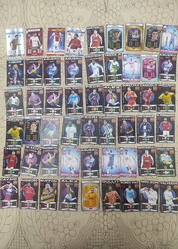 Futbolcu kartları. - Görsel 3