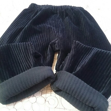 kalın fitilli kadife pantolon 