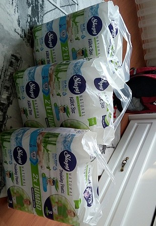 3 paket sleepy külot bez. hic açılmadı