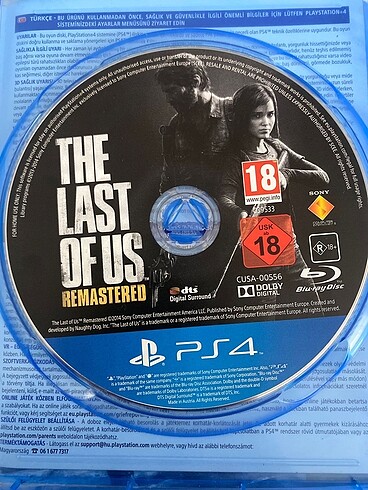 Sony THE LAST OF US PS4