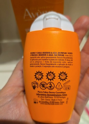 Avène Ultra Fluid SPF 50 Güneş Koruyucu 50ml - Görsel 5