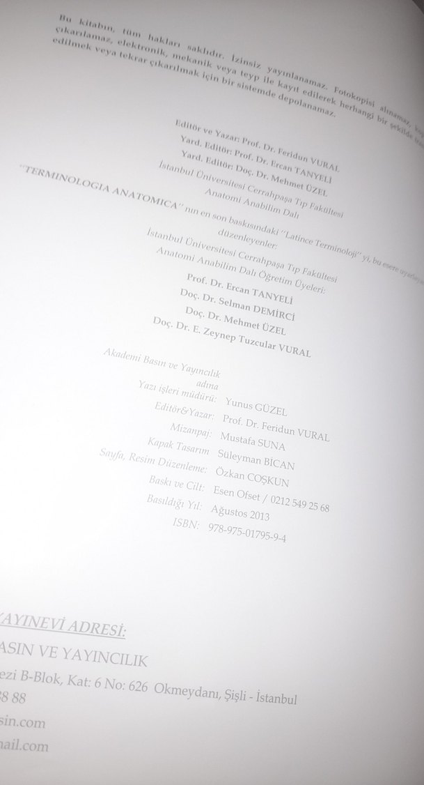 anatomi Atlası 2013 basim - Görsel 2