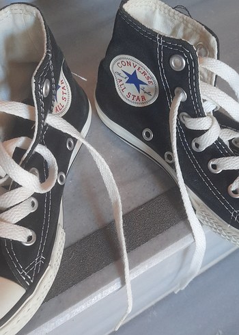 Siyah converse ayakkabı - Görsel 3