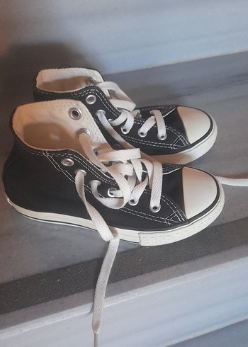 Siyah converse ayakkabı - Görsel 4