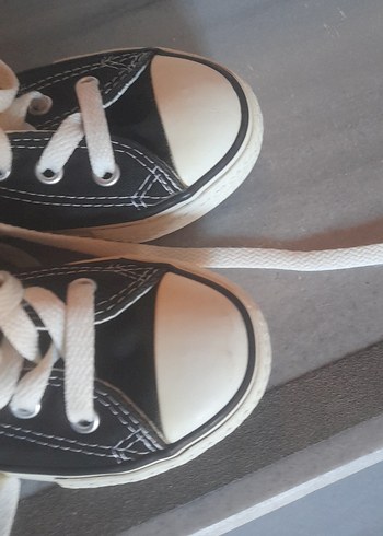 Siyah converse ayakkabı - Görsel 5