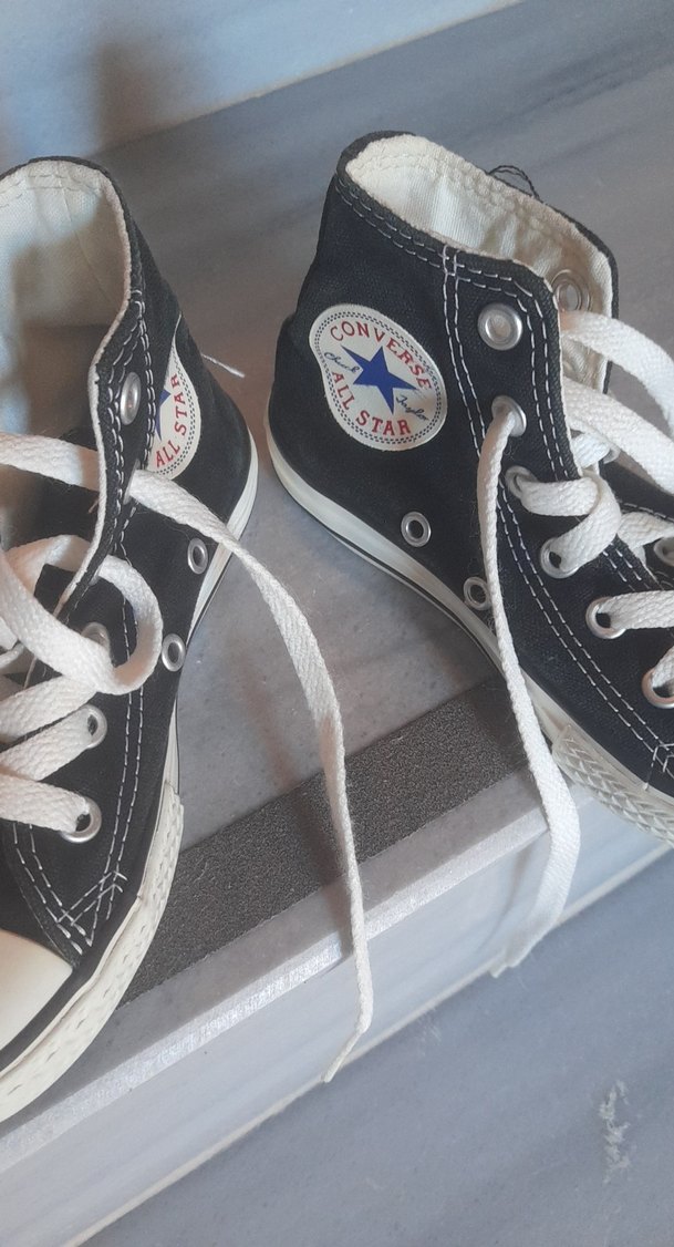 Siyah converse ayakkabı - Görsel 3