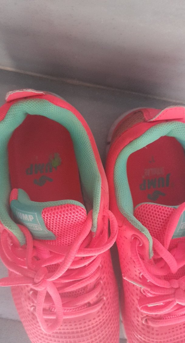 turuncu Bağcıklı Spor Kadın Sneaker - Görsel 2