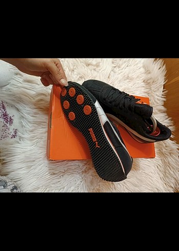 Siyah Kadın Puma Spor Ayakkabı - Görsel 4