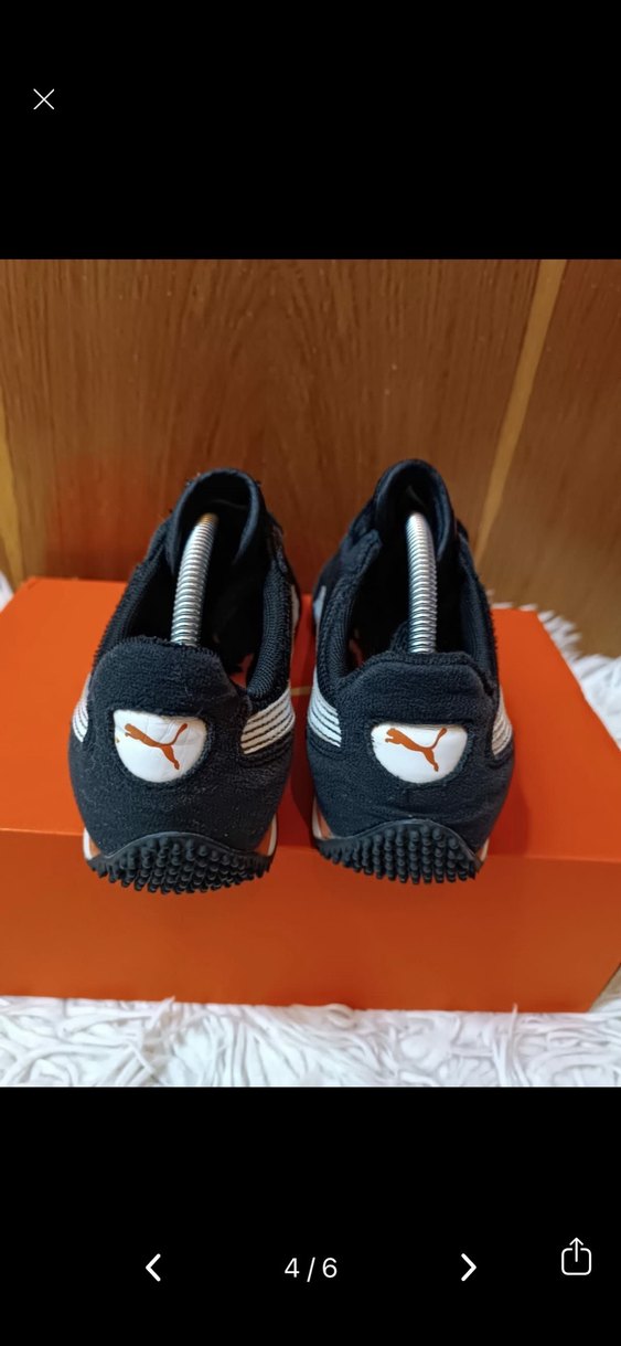 Siyah Kadın Puma Spor Ayakkabı - Görsel 3