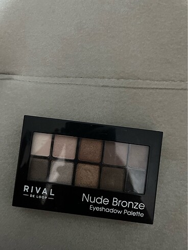 rival de loop nude bronze far paleti aynalı