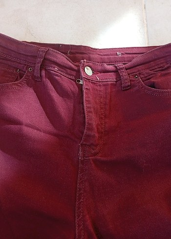 m Beden bordo Renk Pantolon