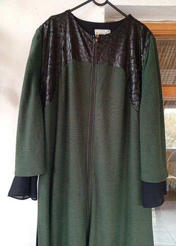 Yeşil Uzun Pardösü - Görsel 2
