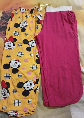 Renkli Baskılı Rahat Kadın Pijama Altları
