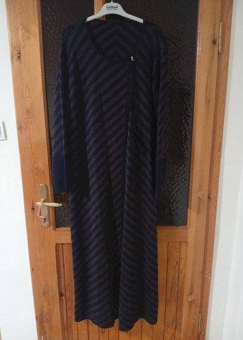 Fermuarlı Uzun Hırka - Görsel 2